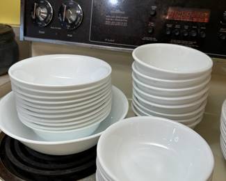 White Corelle Everyday Dish Set 