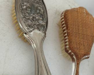 Vintage Hair Brushes  