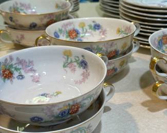 VintagemTheodore Haviland Limoges China Set 