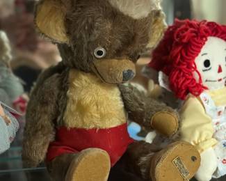 Vintage Punkinhead Merrythought Teddy Bear 