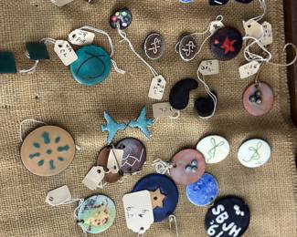 Earrings and Brooches 