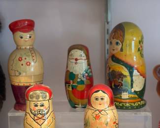 Collection of Nesting Dolls 