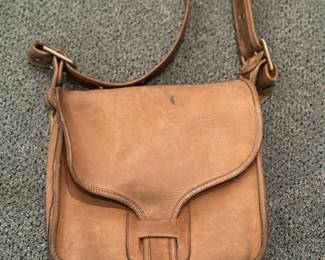 Vintage Coach Courier Bag 