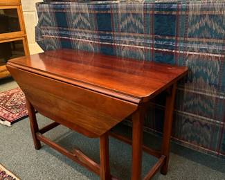 Vintage Wood Drop Leaf Table 