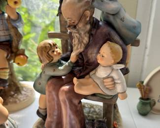 Hummel Figurine: At Grandpa's - 621