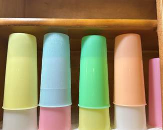 Vintage Tupperware Tumblers 