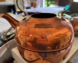 Copper Teapot 