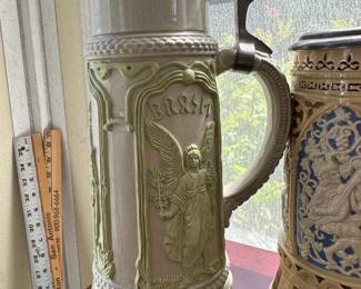Various Vintage Steins 