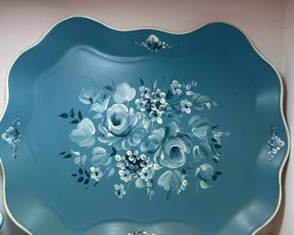 Vintage Blue Tray