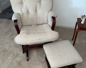 Rocking Chair and ottoman