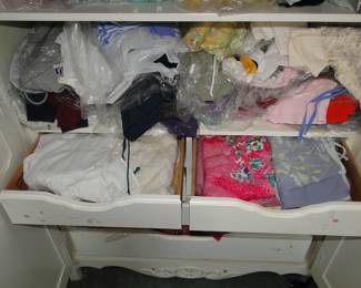 Tons and tons of clothes