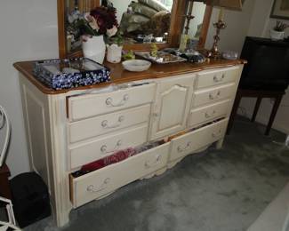 Dresser with Mirror $200