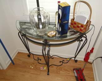 Demilune Table $35