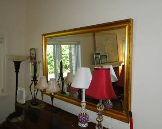 Large Rectangular Mirror $75