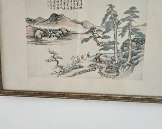 See next picture for the back of piece