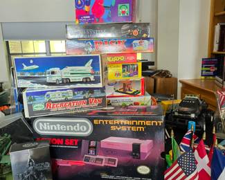 Toys: Nintendo and Hess Trucks