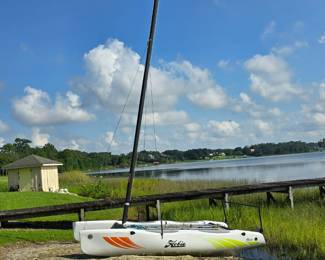 Hobie Wave Catamaran, 14 ft (sail next picture)