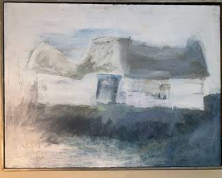 Veda Reed
House Landscape, 1961
Oil on canvas, signed and dated
30 x 40