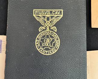 1st U.S Volunteer Cavalry book