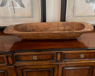 Antique Dough Bowl