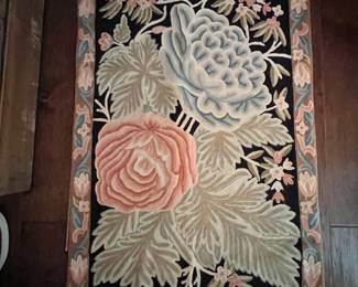 Small needlepoint rug