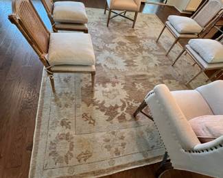 Handmade rug 8’10”x12