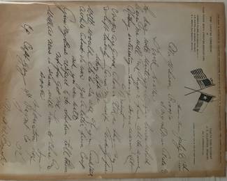 1898 YMCA letter
