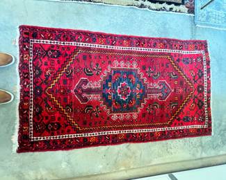 Handmade rug 3’x6’