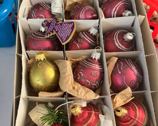 Vintage Christmas Ornaments