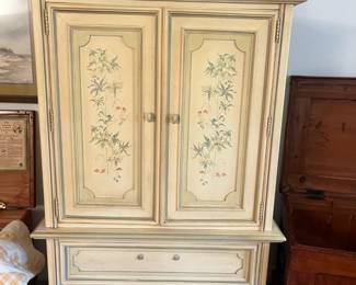 Painted armoire