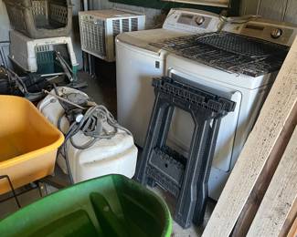 Sprayer, spreader for behind mower or tractor
LG washer and dryer 