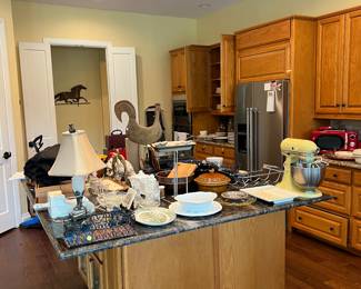 The kitchen is loaded!