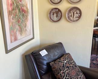 Original art and recliner 