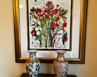 Jim Dine “Anemones” signed and numbered 