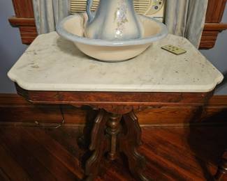 Marble top table