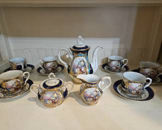Limoges coffee set
