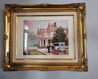Daddy’s home by New Orleans artist Brad Thompson, signed and numbered