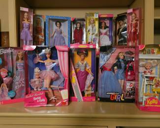Barbies, lots of Barbies