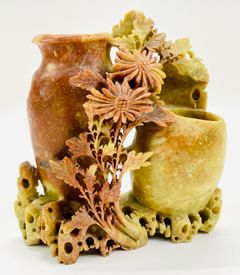 Asian Carved Soapstone