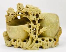 Asian Carved Soapstone
