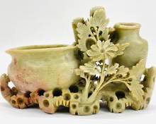 Asian Carved Soapstone
