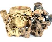 Asian Carved Soapstone