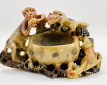 Asian Carved Soapstone