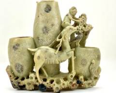 Asian Carved Soapstone