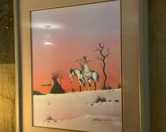 Native American art pieces