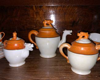 Dragon teapots
