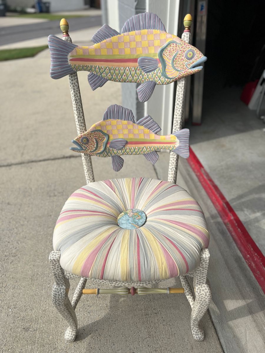 Mackenzie Childs - Double Fish Chair - $750