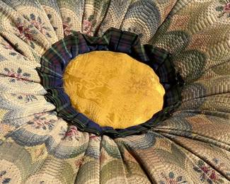 Large Mackenzie Childs Ottoman - $750