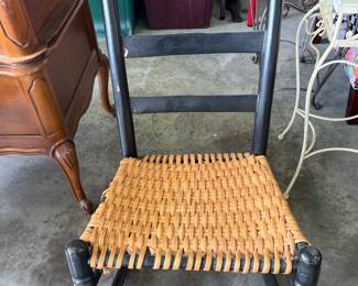 Black Shaker Rocker $100