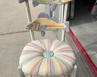 Mackenzie Childs - Double Fish Chair - $750